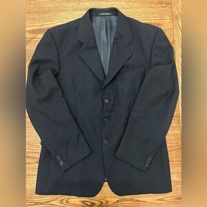 Boggi Milano Tessuto‎ Ermenegildo Zegna Electa Pinstriped Blazer Sport Coat
